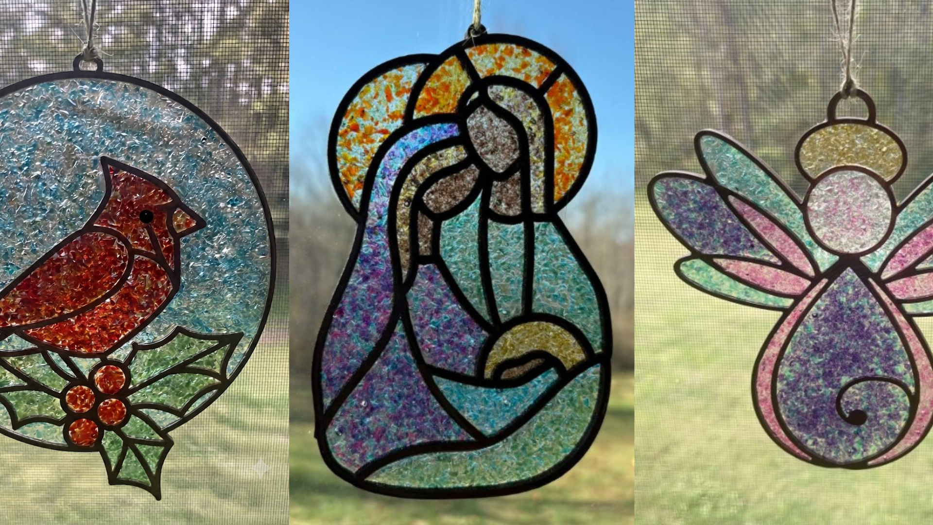 Glass & Resin Ornament Class