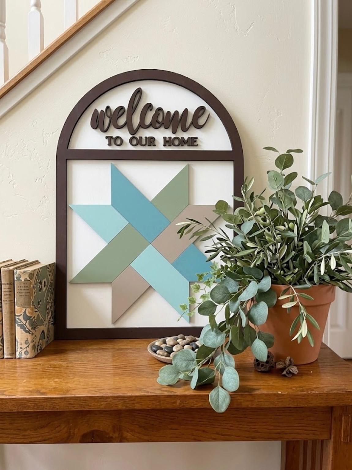 Barn Quilt Painting with Angie Sebring from Rustic Treasures.